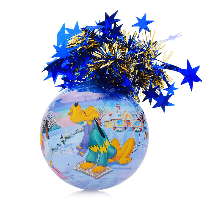 Фото к товару Шар "Микки Маус и компания поют" 85 мм. Шар "Микки Маус и компания поют" 85 мм.