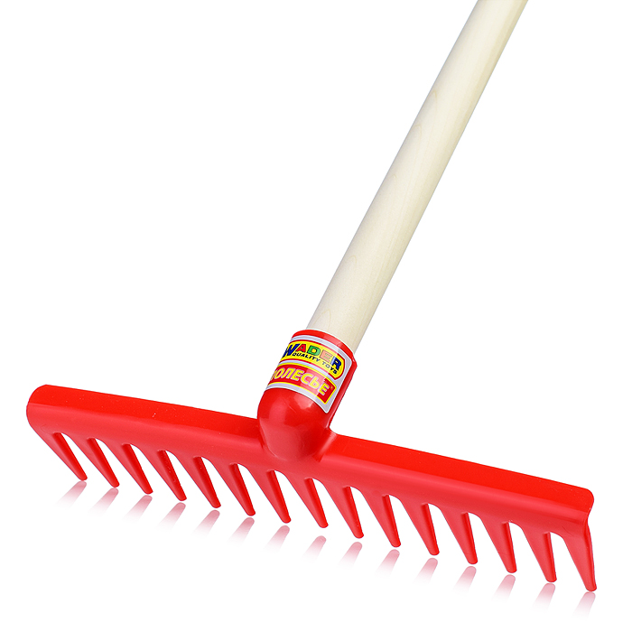 Грабли №17 (деревянный черенок)