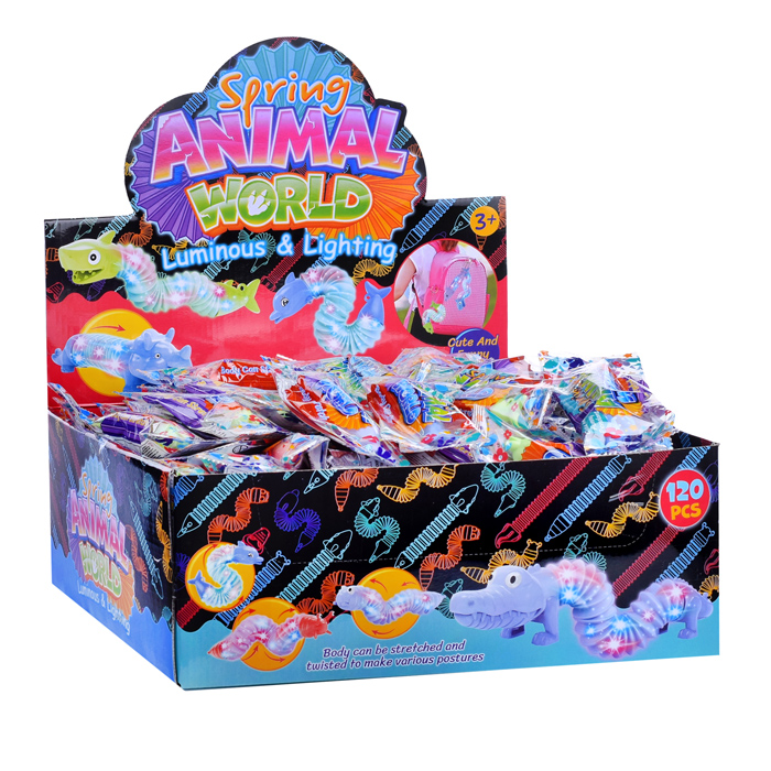Игрушка-антистресс SS-1124 "Светящиеся глубоководные животные" в коробке
