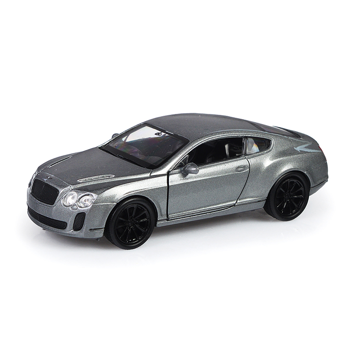 Машинка 1:38  Bentley Continental Supersports, пруж. мех., цвет в асс. 