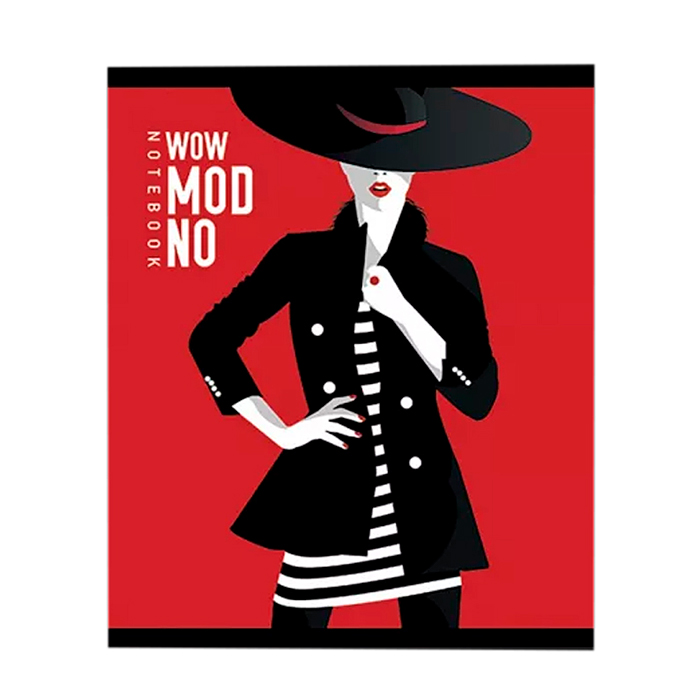 Тетрадь 48л клетка S Модно Клетка стандарт 4+0+Твин лак (50, 5 (микс) )