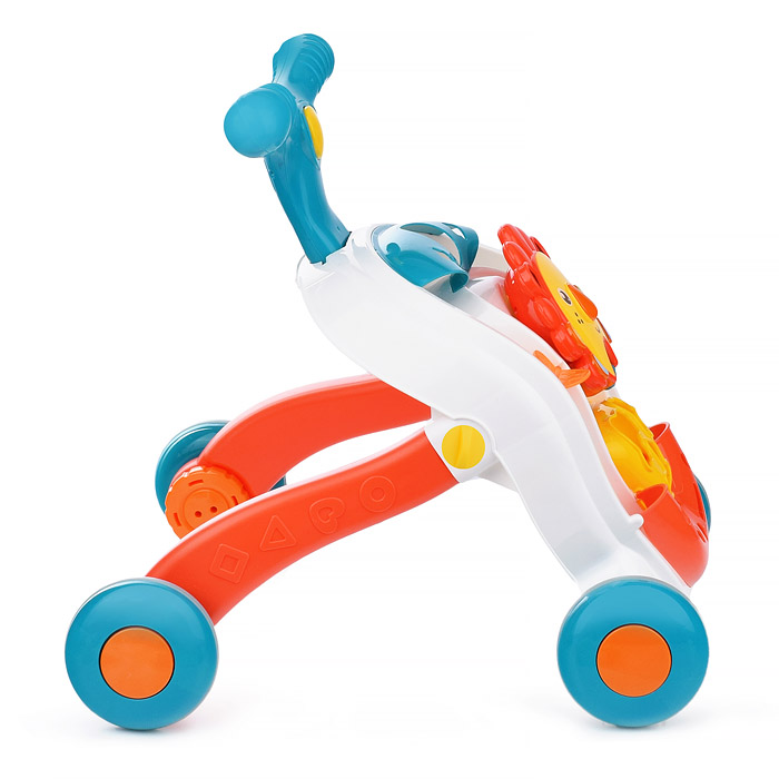 Ходунки HE0830 "Солнышко" с шариками (свет, звук) в коробке