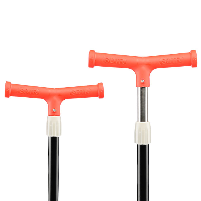 Самокат U066845Y 3-х кол., колеса световые PU, красный