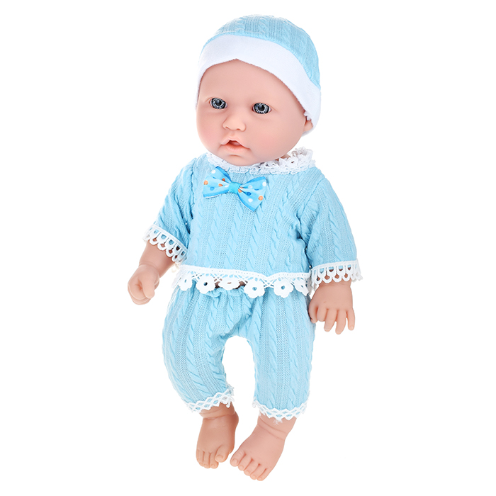 Фото к товару Пупс DF12-006B с аксессуарами, в коробке Пупс DF12-006B с аксессуарами, в коробке