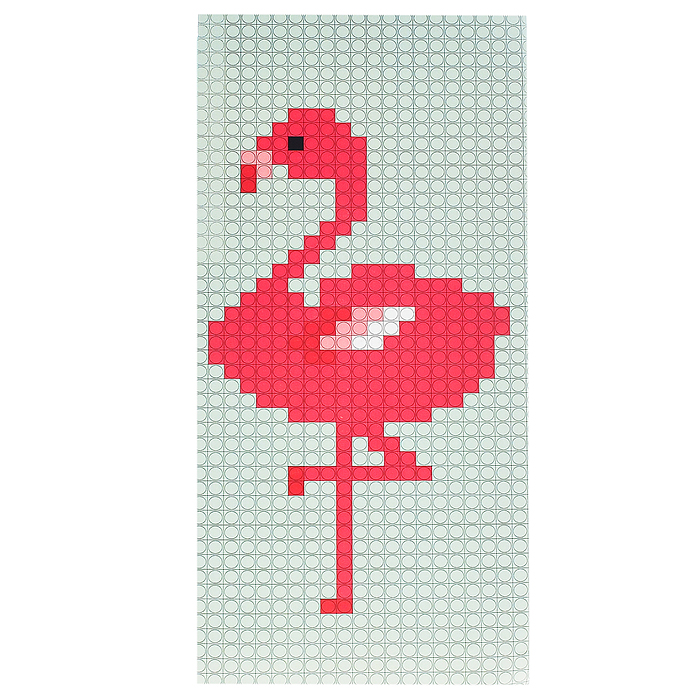 Пенал с двумя отделениями Cross, 20,7*8,7см, жесткий пластик, кодовый замок, мозаика, ассорти 8 диза