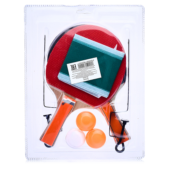 Теннис 00-0625 (2 ракетки + 3 мяча, сетка, крепления)