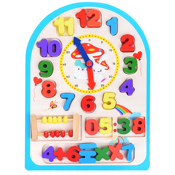 Счетный материал "Часы" в пленке