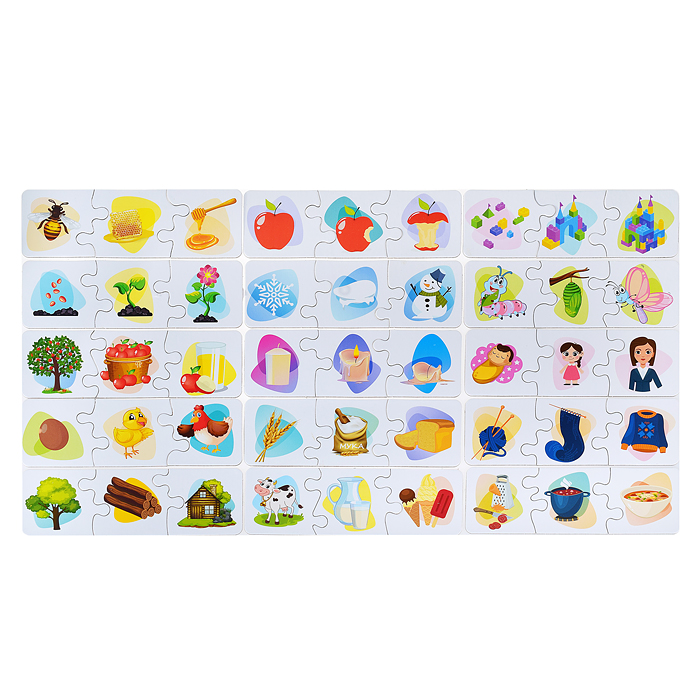 Пазлы "Логические последовательные цепочки" 