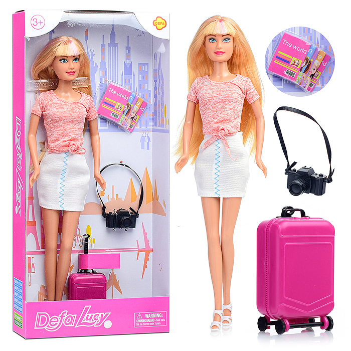 Кукла 8377 с аксессуарами, в коробке