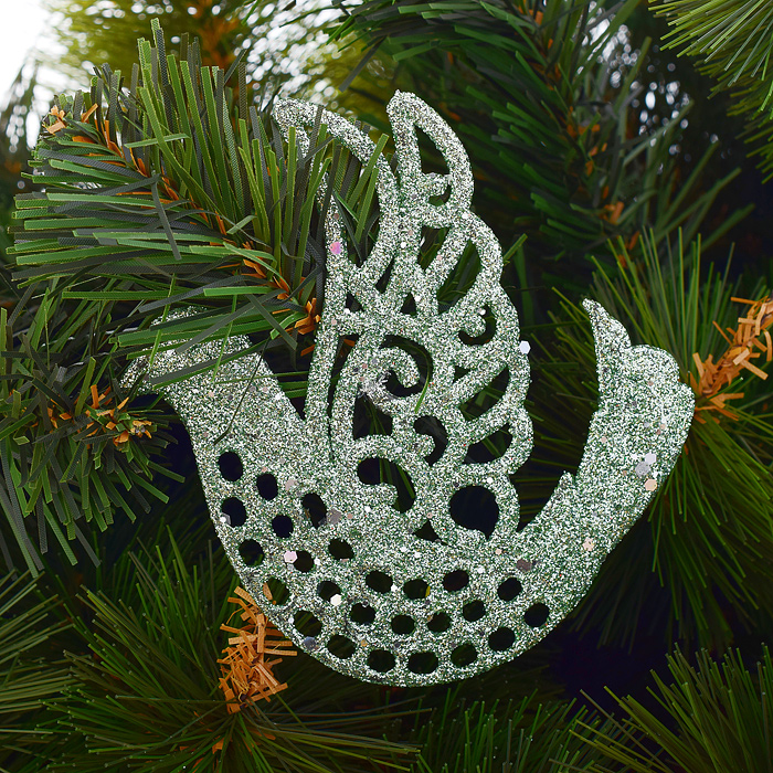 Набор новогодних украшений S0995 "Птицы" (2шт.)