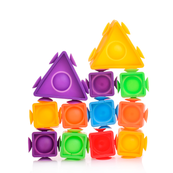 Игрушка - антистресс 00-1192 "Конструктор" (15 дет.), в коробке