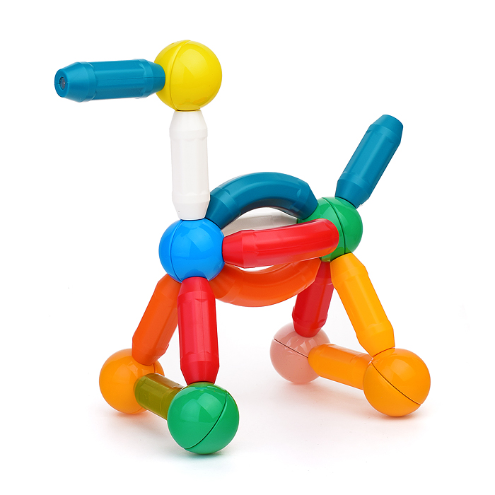 Конструктор S-Y019 "Магнитные развлечения" (42 дет.) в коробке