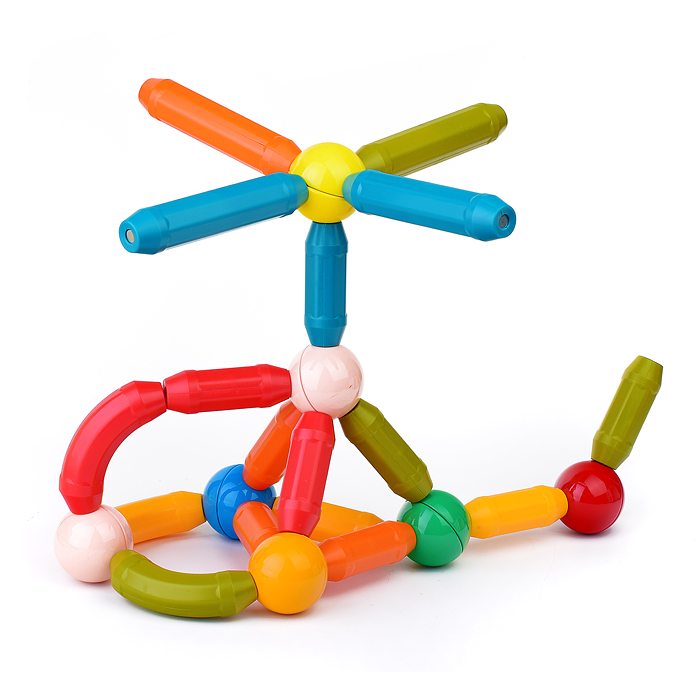 Конструктор S-Y019 "Магнитные развлечения" (42 дет.) в коробке