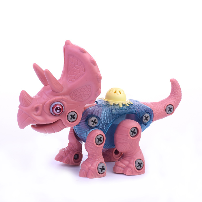 Фото к товару Конструктор RS017B "Трицератопс" с отверткой (свет/звук), в коробке Конструктор RS017B "Трицератопс" с отверткой (свет/звук), в коробке
