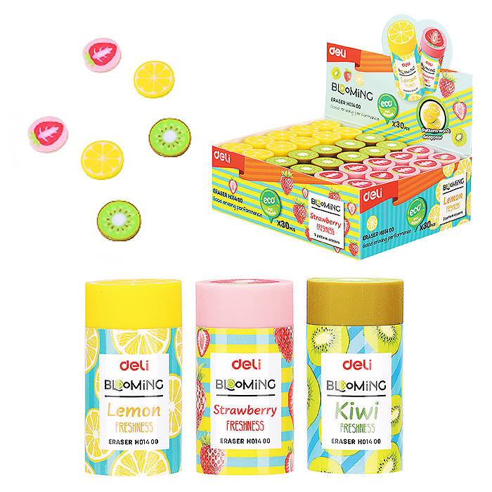 Ластик Blooming цилиндр ассорти Ластик Blooming цилиндр ассорти