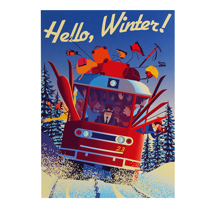 Пазл 1000 "Привет, Зима!"