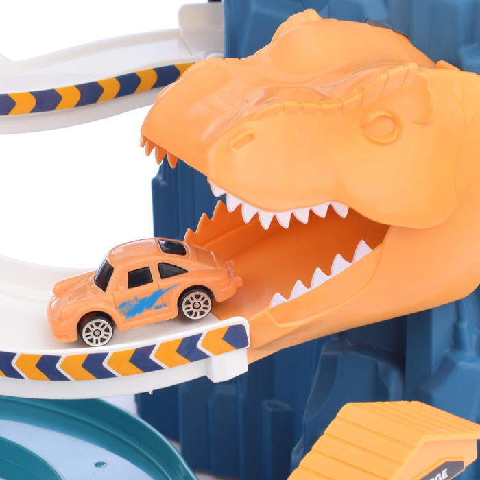 Фото к товару Автотрек 5501A "Динозавр" на батарейках, в коробке Автотрек 5501A "Динозавр" на батарейках, в коробке