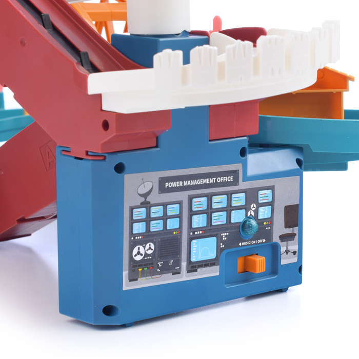 Фото к товару Автотрек 5501A "Динозавр" на батарейках, в коробке Автотрек 5501A "Динозавр" на батарейках, в коробке