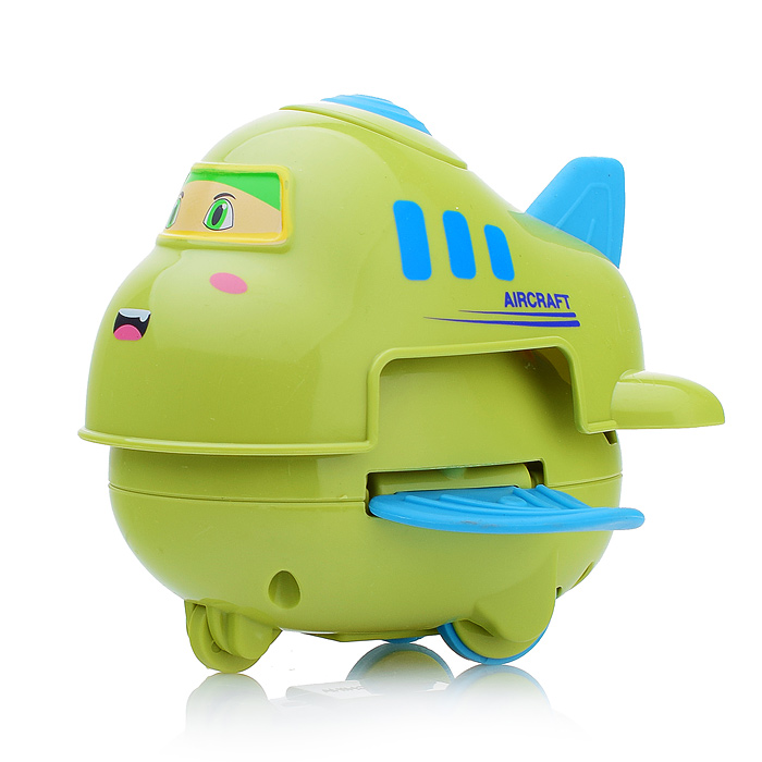 Заводная игрушка "Цветной самолетик" HY-602 в коробке, в ассортименте