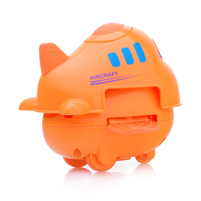 Заводная игрушка "Цветной самолетик" HY-602 в коробке, в ассортименте