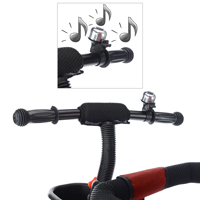 Фото к товару Велосипед 5188FB 3-х колесный, красный Велосипед 5188FB 3-х колесный, красный