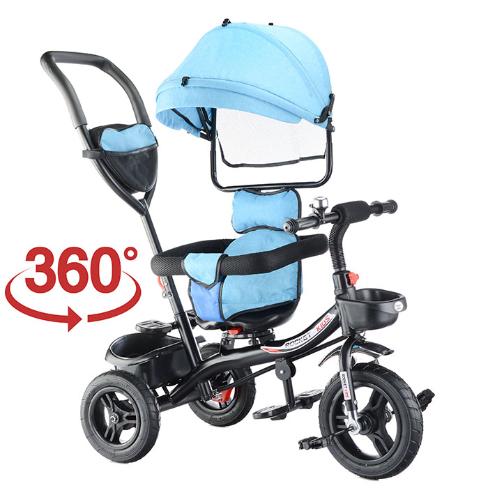 Велосипед 5188FB-1 3-х колесный, синий