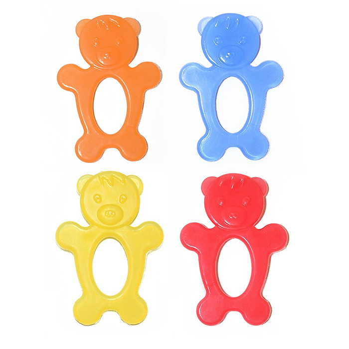 Массажер силиконовый для десен (прорезыватель зубной) "Мишка" 
