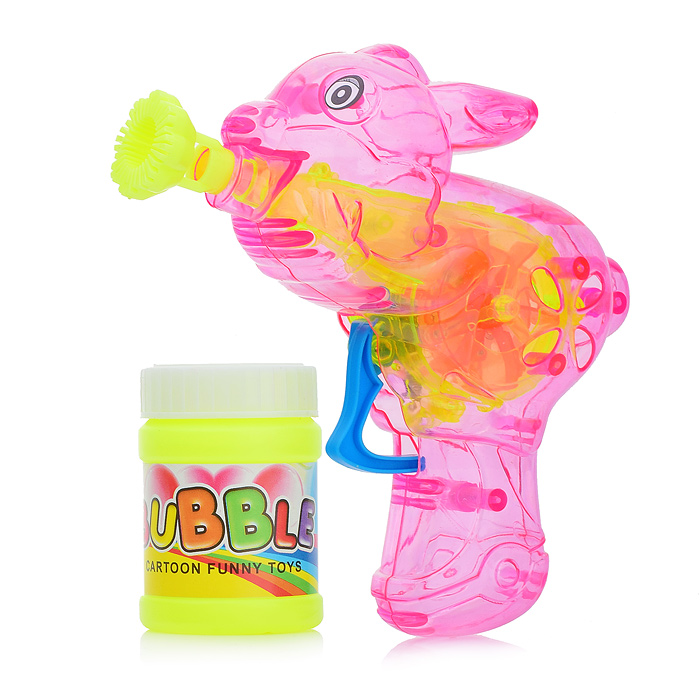 Фото к товару Мыльные пузыри 00-1943 "Пистолет-Кролик" в пакете Мыльные пузыри 00-1943 "Пистолет-Кролик" в пакете