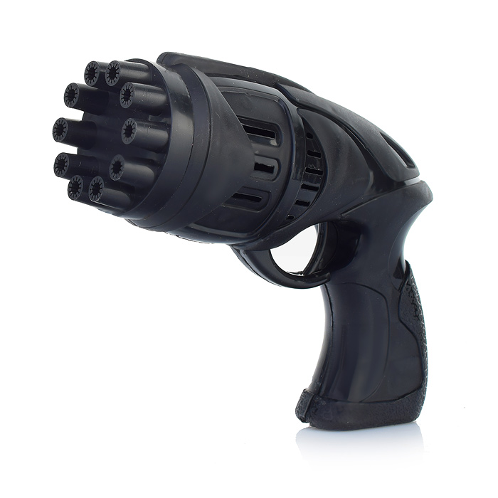 Бластер 3939-126C для мыльных пузырей (10 выстрелов) в коробке