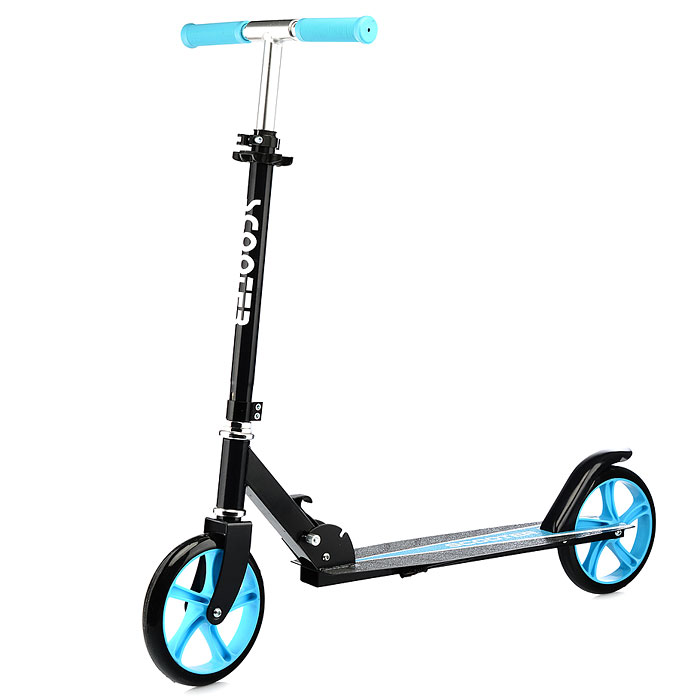 Самокат U035608Y 2-х кол., синий, PU/ 200 мм, ABEC 7, в коробке