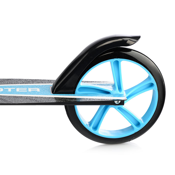 Самокат U035608Y 2-х кол., синий, PU/ 200 мм, ABEC 7, в коробке