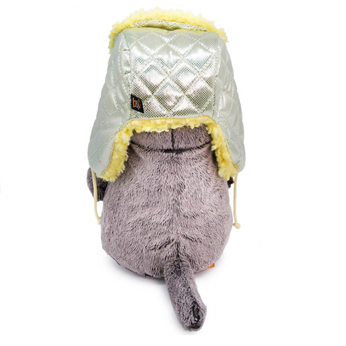 Фото к товару Кот Басик в стеганой шпаке-ушанке Кот Басик в стеганой шпаке-ушанке