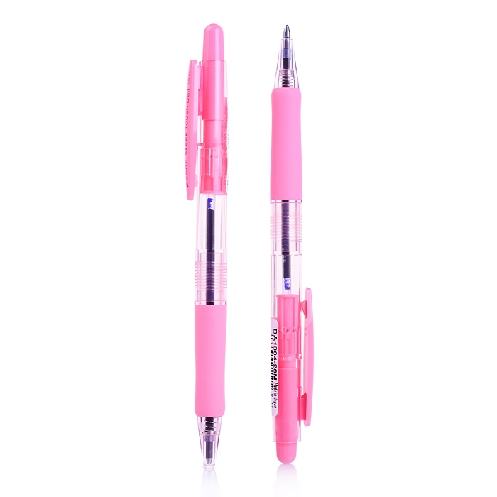 Ручка шариковая автоматическая Sleek Touch Pastel 1,0мм корпус пастельный розовый, синяя