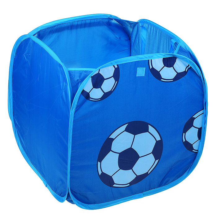 Корзина для игрушек 00-0082 "Футбол" 45*45*45см.