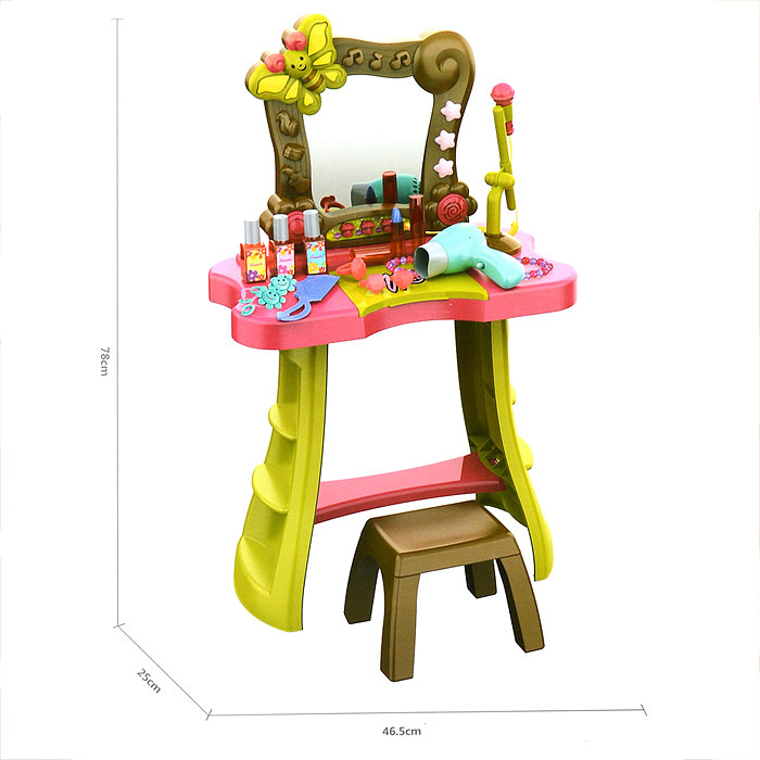 Игровой набор "Стилист" (столик) 661-135, свет/звук, в коробке