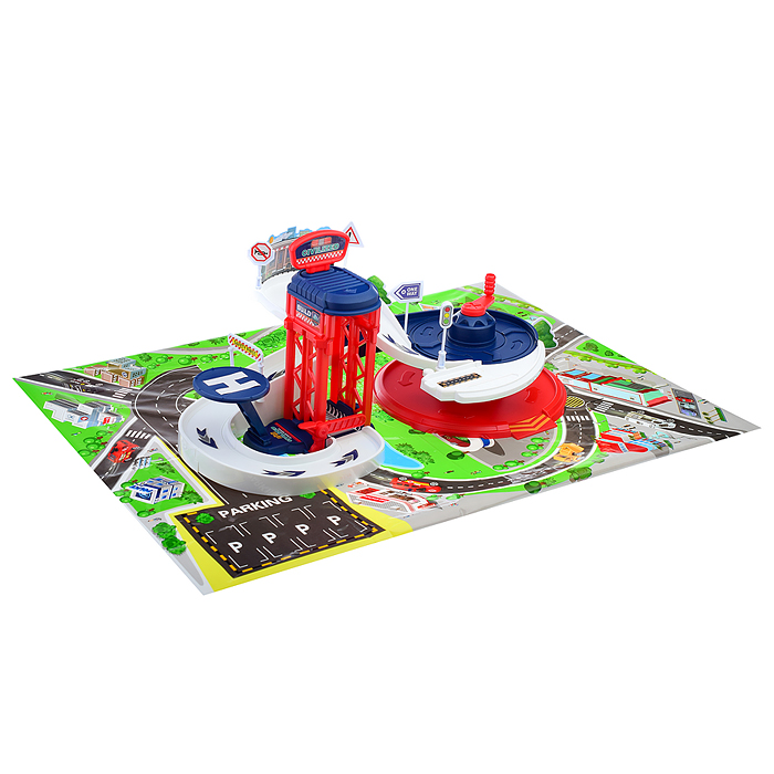 Фото к товару Игровой набор 660-A339 "Парковка" в коробке Игровой набор 660-A339 "Парковка" в коробке