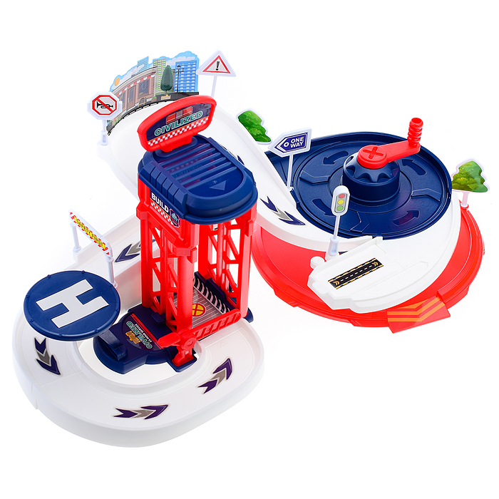 Фото к товару Игровой набор 660-A339 "Парковка" в коробке Игровой набор 660-A339 "Парковка" в коробке