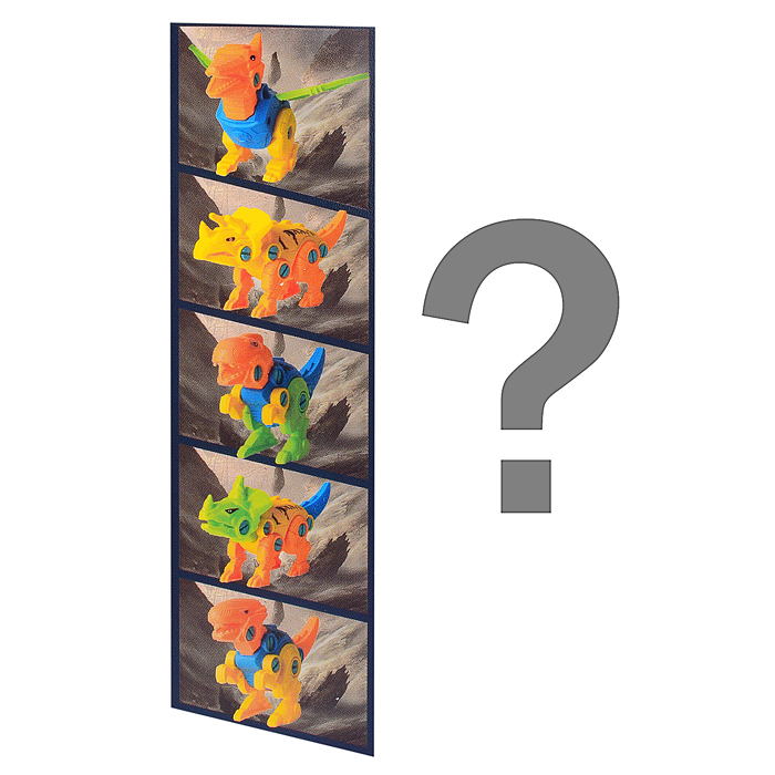 Фото к товару Конструктор R968-B1P "Динозавр" с отверткой, в коробке Конструктор R968-B1P "Динозавр" с отверткой, в коробке