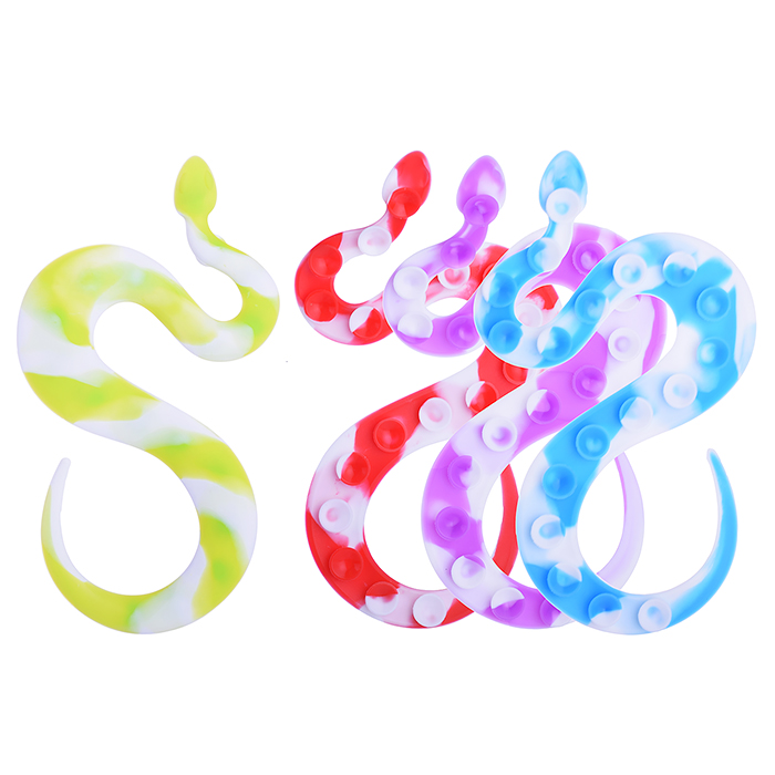 Фото к товару Игрушка - Антистресс "SquidoPop" (Сквидопоп) Змейка Игрушка - Антистресс "SquidoPop" (Сквидопоп) Змейка