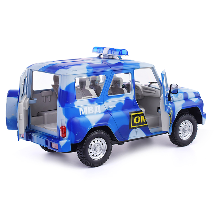 Машина 9122-C "Внедорожник. ОМОН" в коробке