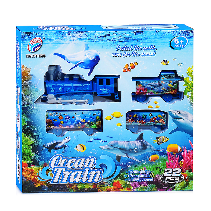 Железная дорога YY-535 "Морское путешествие" в коробке