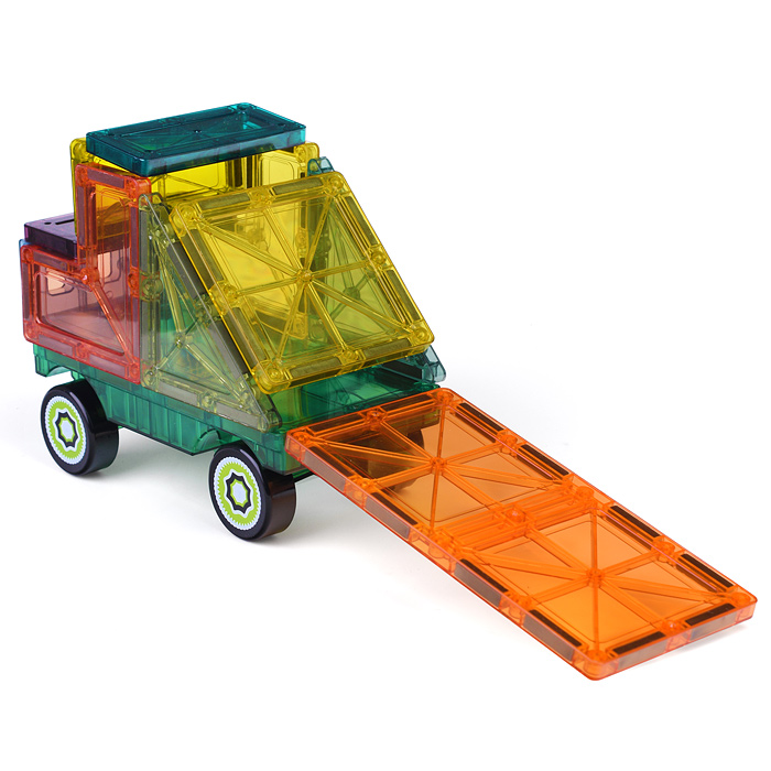 Конструктор магнитный S-C009 "Машинка" (11 дет.) в коробке