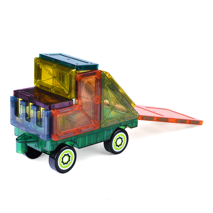 Конструктор магнитный S-C009 "Машинка" (11 дет.) в коробке