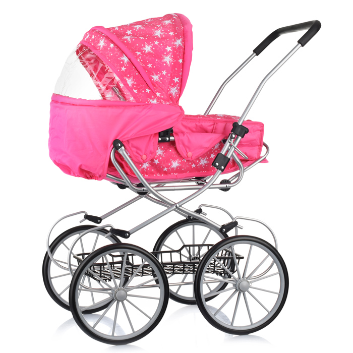 Фото к товару Коляска для кукол 9673A в пакете Коляска для кукол 9673A в пакете