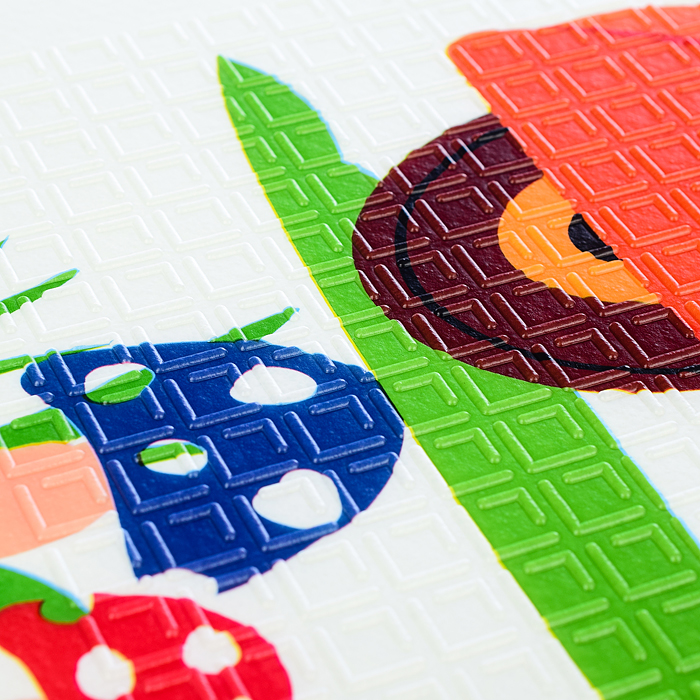 Коврик развивающий 00-1468 "Ростомер с совами" (150*200*0.6 см.)