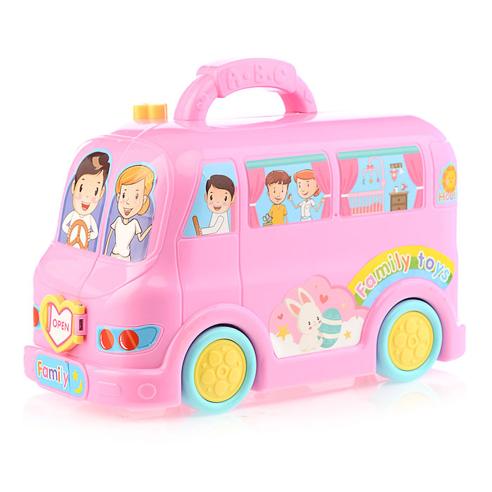 Игровой набор QF2813B "Домик" с аксессуарами, в коробке