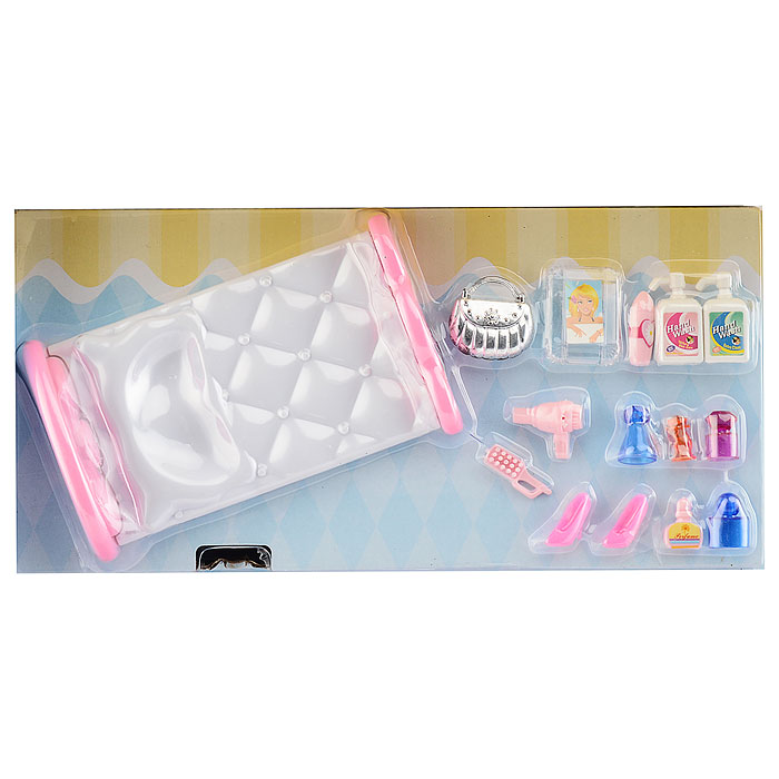 Игровой набор QF2813B "Домик" с аксессуарами, в коробке