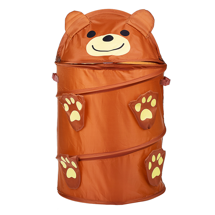 Корзина для игрушек 00-0046 "Медвежонок" в пакете