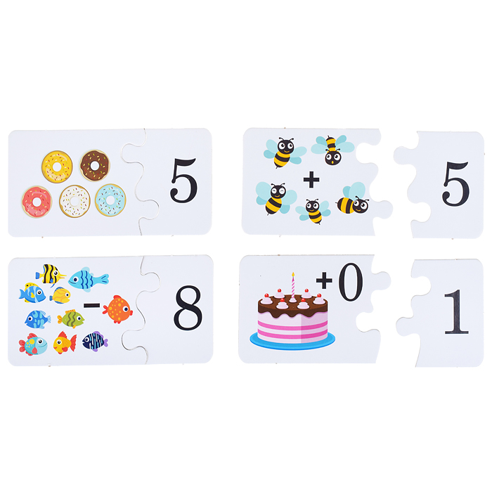 Развивающие пазлы "Математика" 