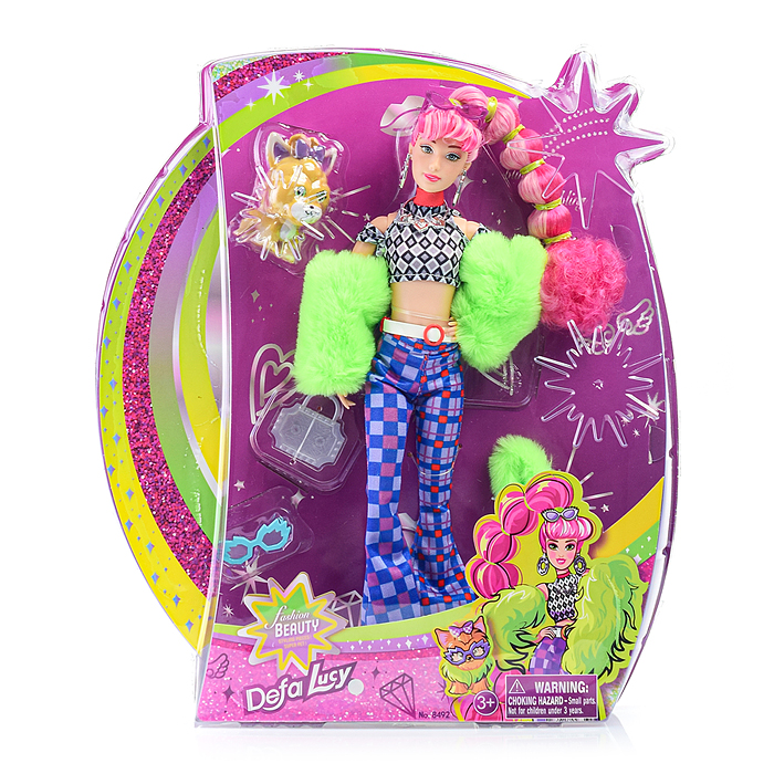 Кукла 8492 "Красотка" на листе